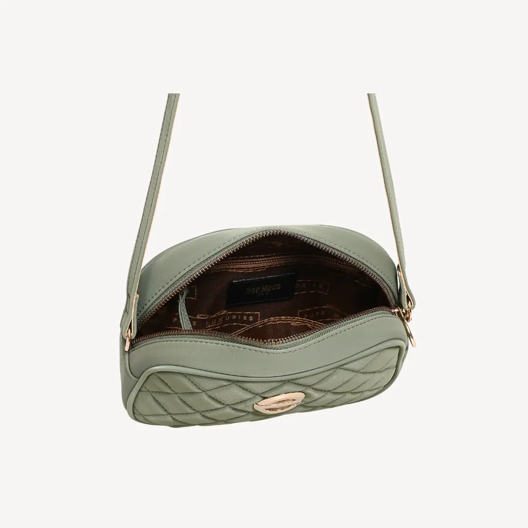 Style: 1317 <br>Quilted Velvet Leather - Image 4